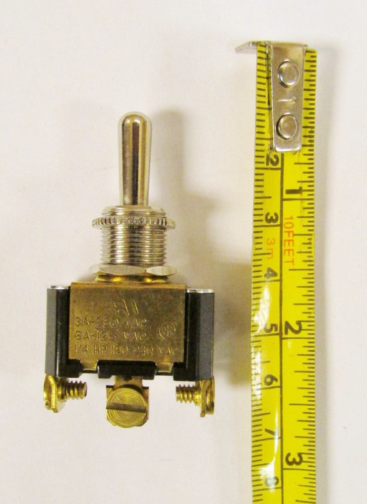 CARLING 9231 3 Pos Main Toggle Switch 3A 250 VAC 6A 125 VAC 1/4 HP 120-240VAC