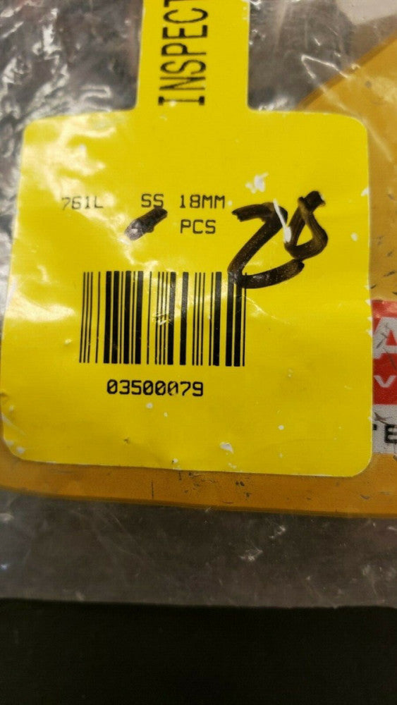 New, Ham-let, 761L-SS-18MM, Nut 18mm 761L-SS-18MM