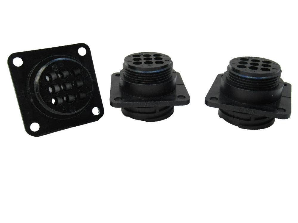 (NEW) AMP 211769-1 Connector Receptacle Housing 9-Terminals