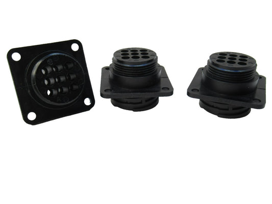 (NEW) AMP 211769-1 Connector Receptacle Housing 9-Terminals