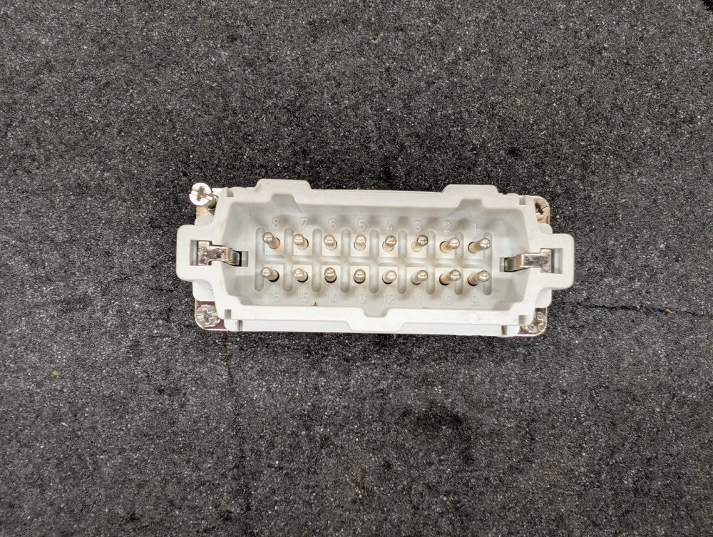 New, Phoenix Contact, 1771480, INSERT MALE 16POS SCREW - Alt P/N: HC-B16-ESTS