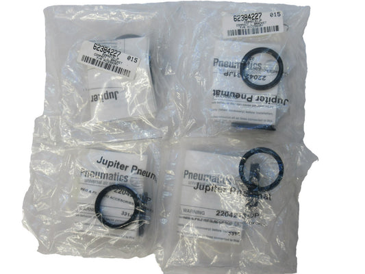 (NEW - Lot of 4) JUPITER PNEUMATIC 22042131JP , 62384227 L-Mounting Bracket