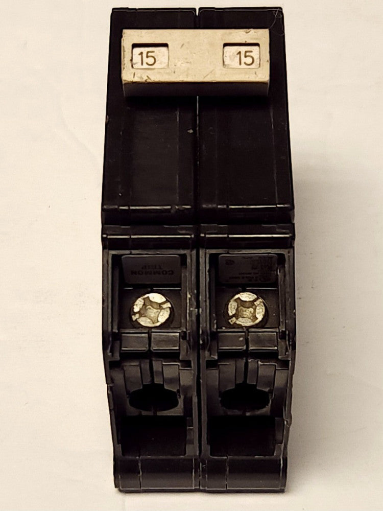 EATON CUTLER HAMMER CH215 2 Pole 15 AMP Type CH Circuit Breaker