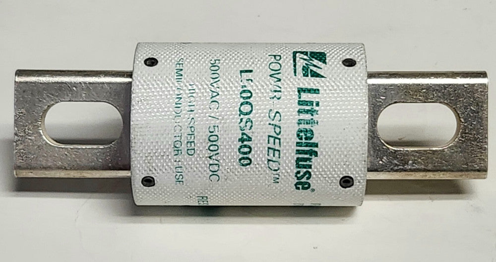 LITTELFUSE L50QS400 POWR SPEED 400 AMP 500 VAC VDC Bolt In Fuse