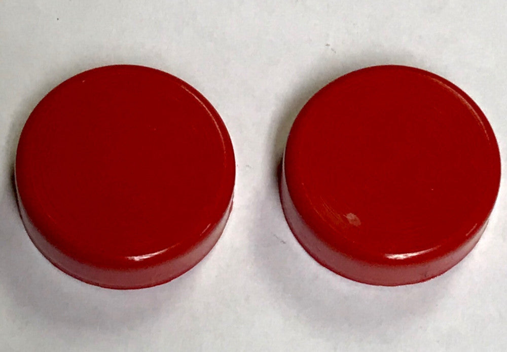 LOT OF 2 EATON CUTLER HAMMER 10250T102 E34PB2 Flush Head Red Pushbutton
