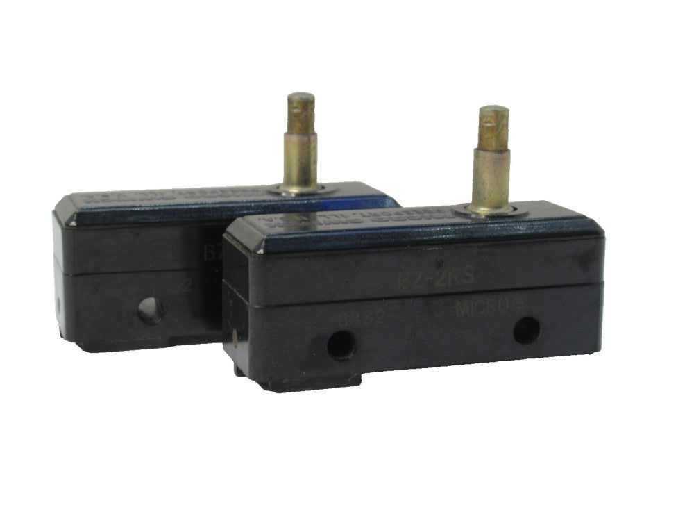 (NEW - Lot of 2) MICRO SWITCH BZ-2RS , BZ2RS Limit Switch