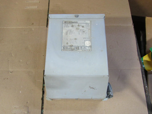 GE General Electric Transformer 9T51B0012 1Ph 2.00 Kva 240/480V Pri 120/240V Sec