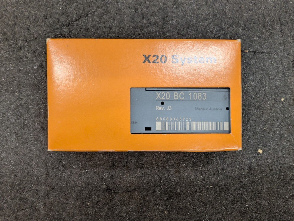 New, B&R, X20BC1083, SYSTEM ETHERNET POWERLINK MODULE X20 SYSTEM