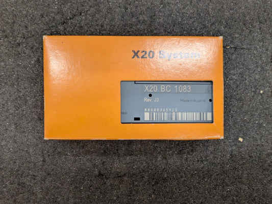 New, B&R, X20BC1083, SYSTEM ETHERNET POWERLINK MODULE X20 SYSTEM