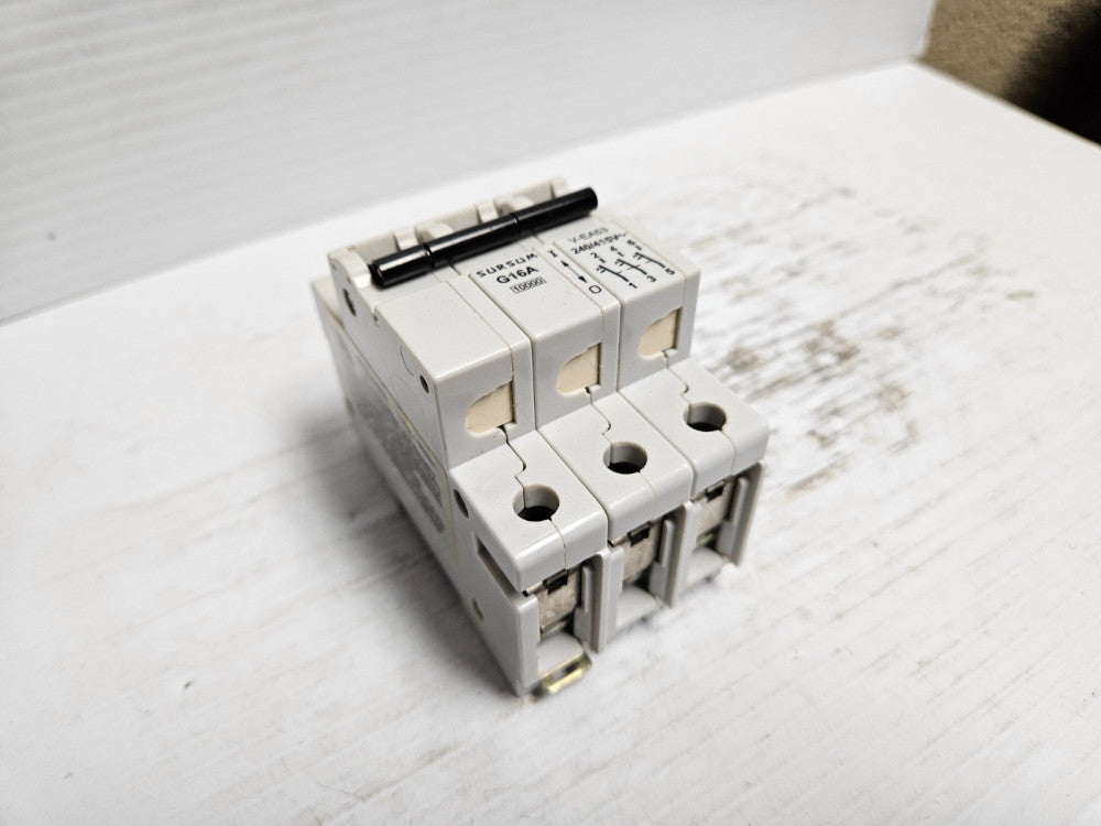 Sursum Circuit Breaker V-EA53 G16A VEA53G16A 16 A Amp 3 Pole 3P 240/415V