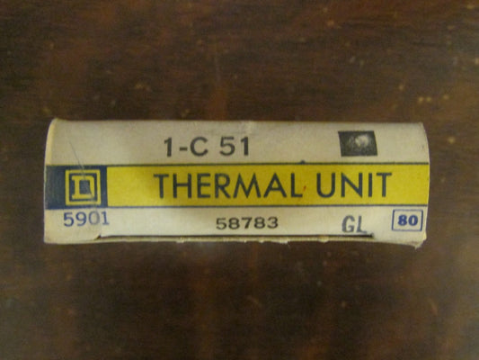 SQUARE D C 51 Thermal Overload Relay Heater Element 