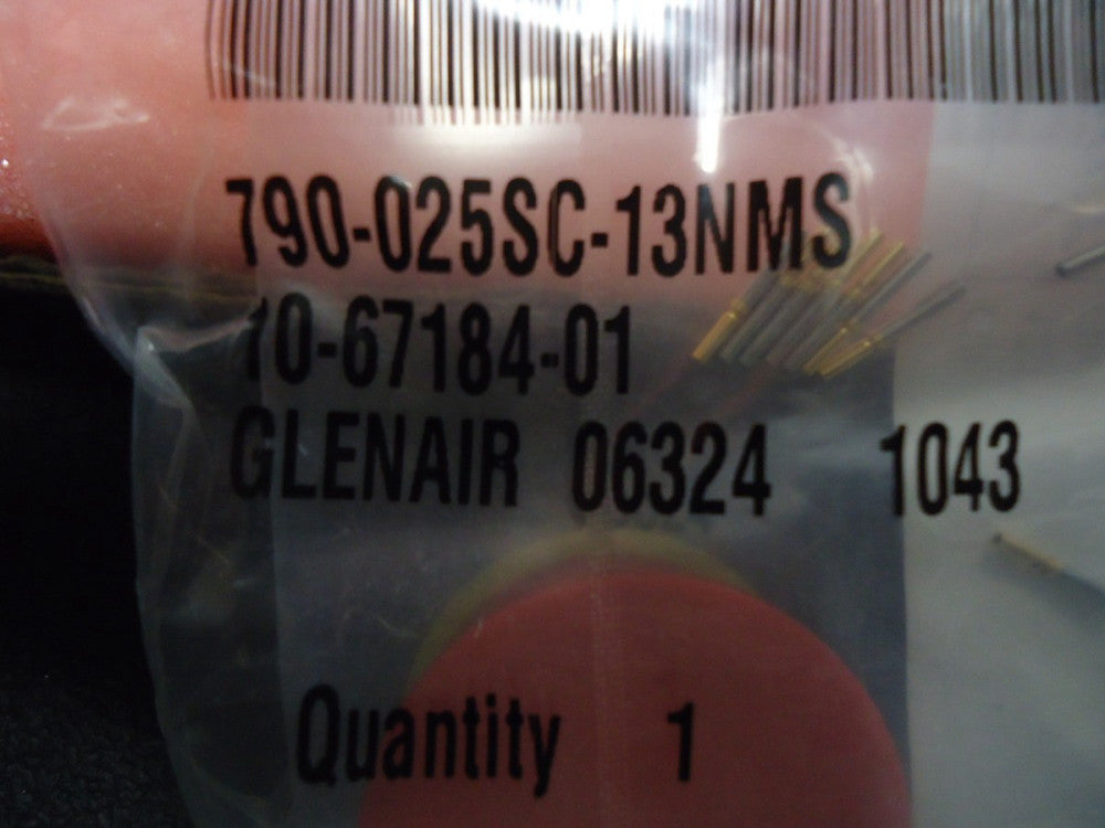 790-025SC-13NMS Glenair Conn 13-Pin Series 79 Male FH Hex ScrLck NEW!