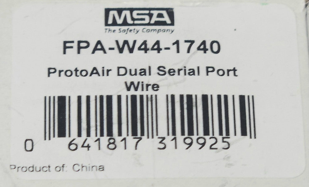 MSA FPA W44 1740 PROTOAIR DUAL Series Port Fieldsever Module