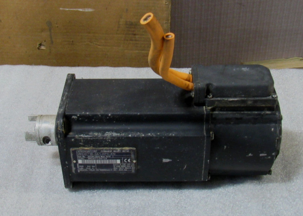 Indramat Permanent Magnet Servo Motor MKD071B-061-KP0-KN 262599 - Used