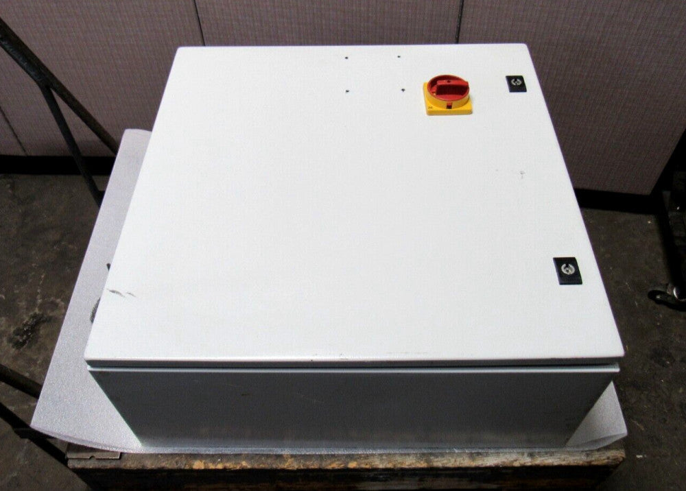 SCHNEIDER WALL MOUNT ELECTRICAL ENCLOSURE NSYCRN 66225 600X600X225MM 24"X24"X9"