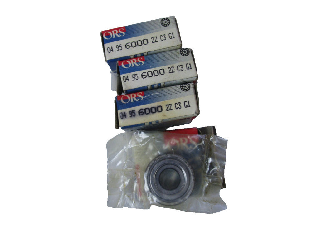 ORS 6000 2Z Deep Groove Ball Bearing 6000 2Z C3 GI Lot Of 4