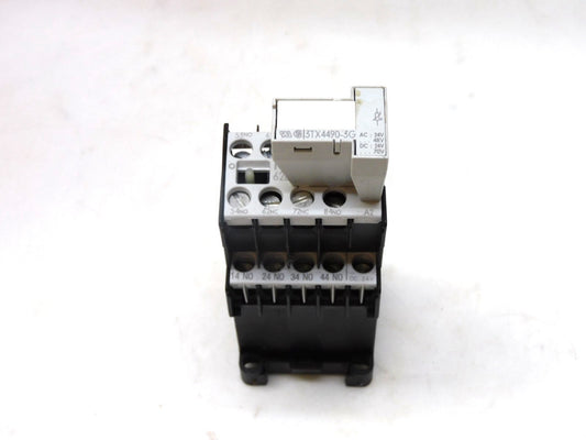 Siemens 3TH2262-0BB4 10A 24Vdc 6NO+2NC Contactor Relay W/ 3TX4490-3G