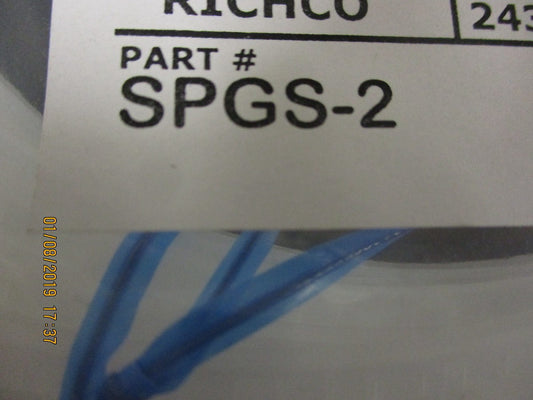SPGS-2 Richco 100' L x 0.109" W x 0.172" H Natural Color Polyethylene BRAND NEW!