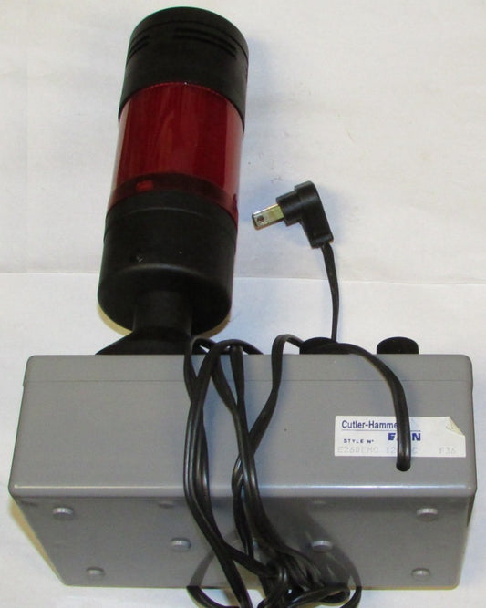 EATON CUTLER HAMMER E26DEMO Stack Light Audible Alarm Sounder Test Unit E26