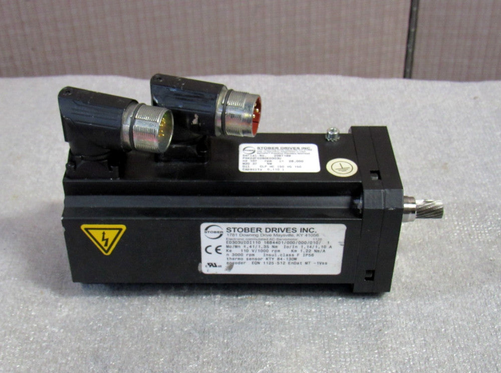 Stober AC Servo Motor ED303UI0I110 1684401/000/000/010/1 W/ PH422F0280ED303U