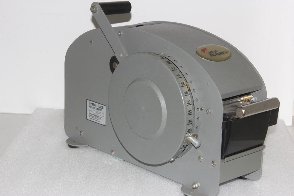 BETTER PACK 333 PLUS Manual Water-activated Packing Paper Tape Dispenser