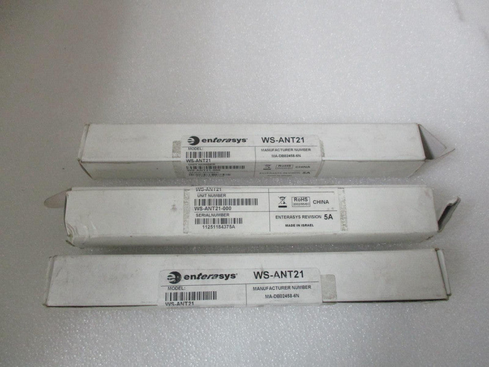 ENTERASYS LOT OF 3 WS-ANT21 ANTENNA'S