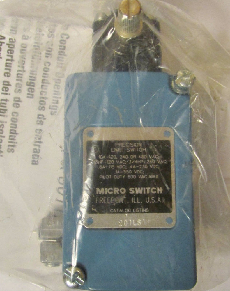 HONEYWELL MICROSWITCH Precision Limit Switch  201LSI 1001