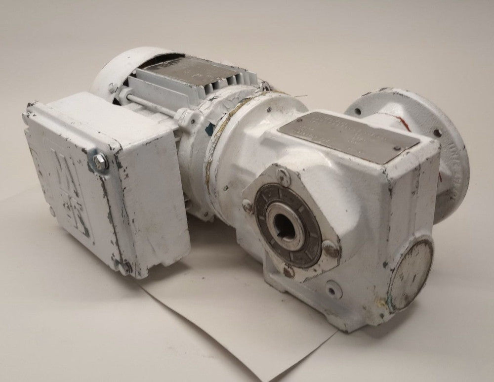 SEW Eurodrive SAF37DT71D4 x 19.89 Used Gearmotor DFT71D4 1700/85rpm Ratio 19.89