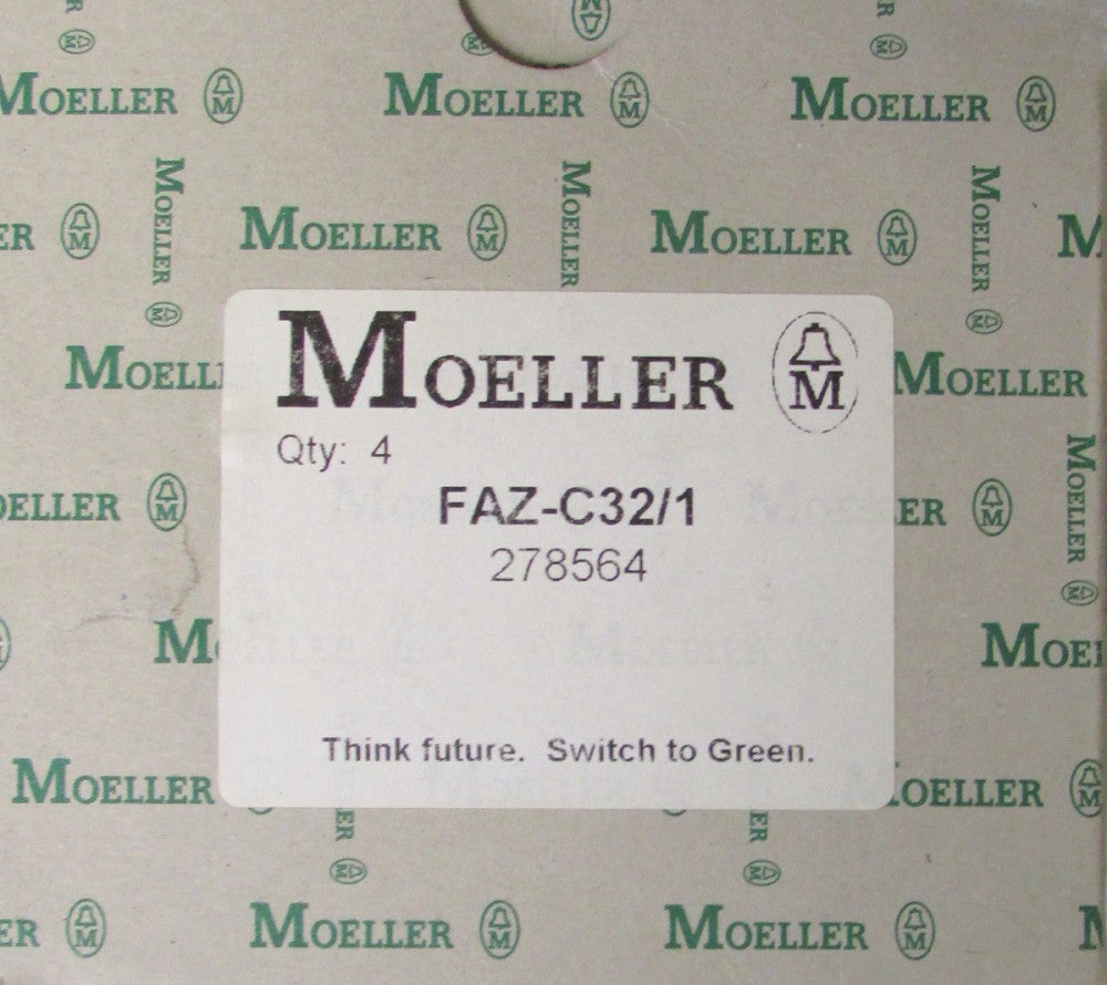 KLOCKNER MOELLER FAZ C32/1 Single Pole 32 Amp X Pole FAZ C32 Breaker