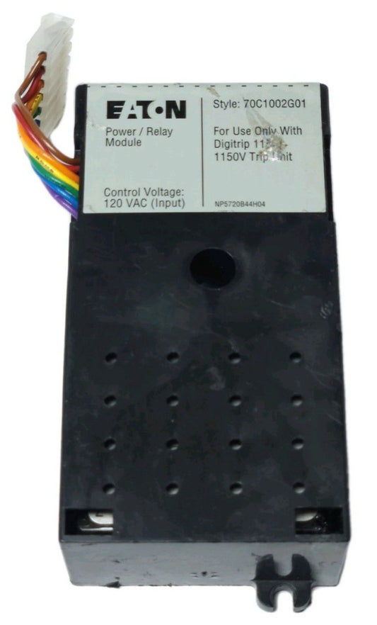 EATON CUTLER HAMMER 70C1002G01 MAGNUM DIGITRIP Power Supply Relay Module 120 VAC