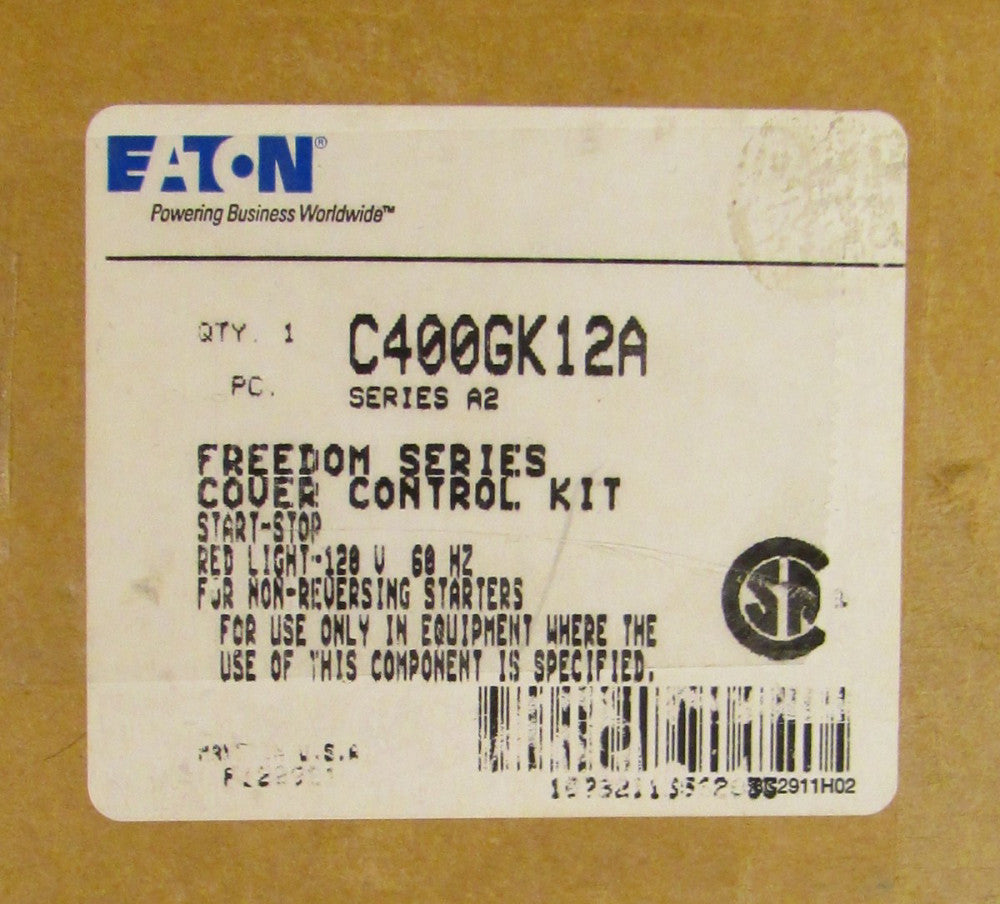 EATON CUTLER HAMMER Freedom Series Start Stop Cover Control Kit C400GK12A