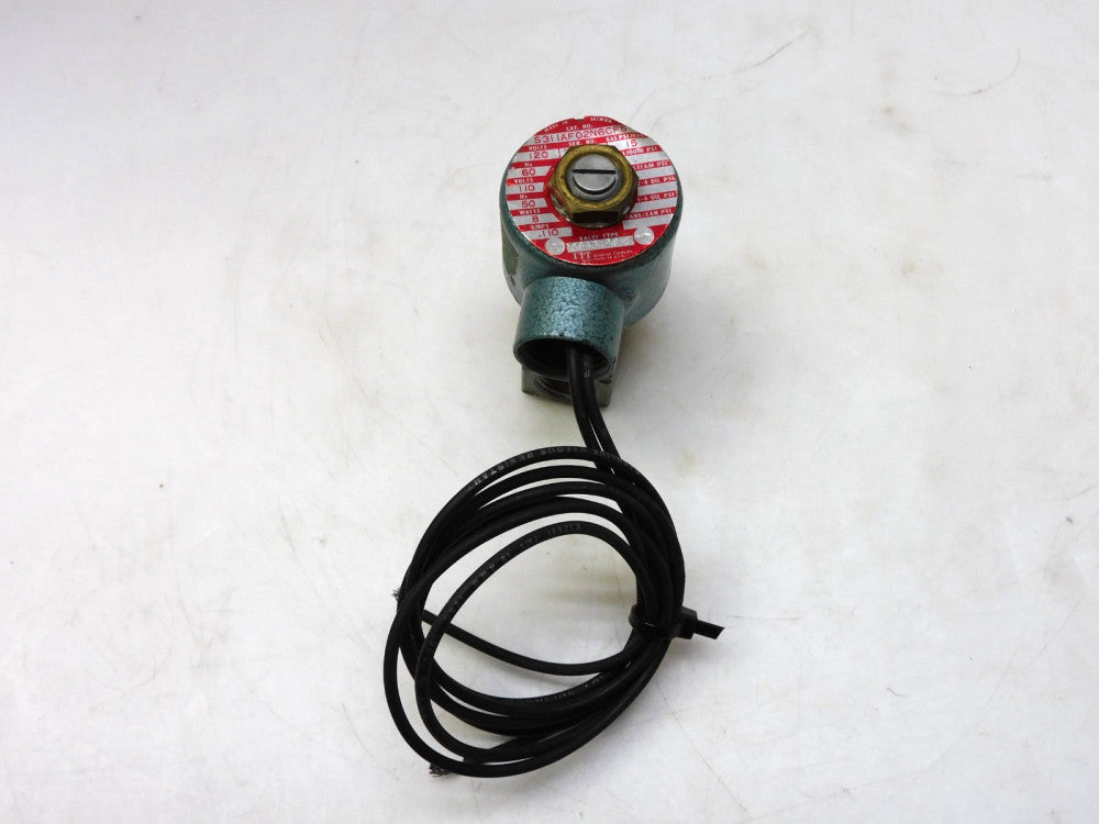 ITT GENERAL CONTROLS S311AF02N6CF5 SOLENOID VALVE 15PSI 120V 60Hz 8W 3/8" NPT