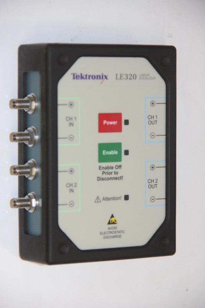 TEKTRONIX LE320 High Performance Programmable Linear Equalizer No Power Adapter
