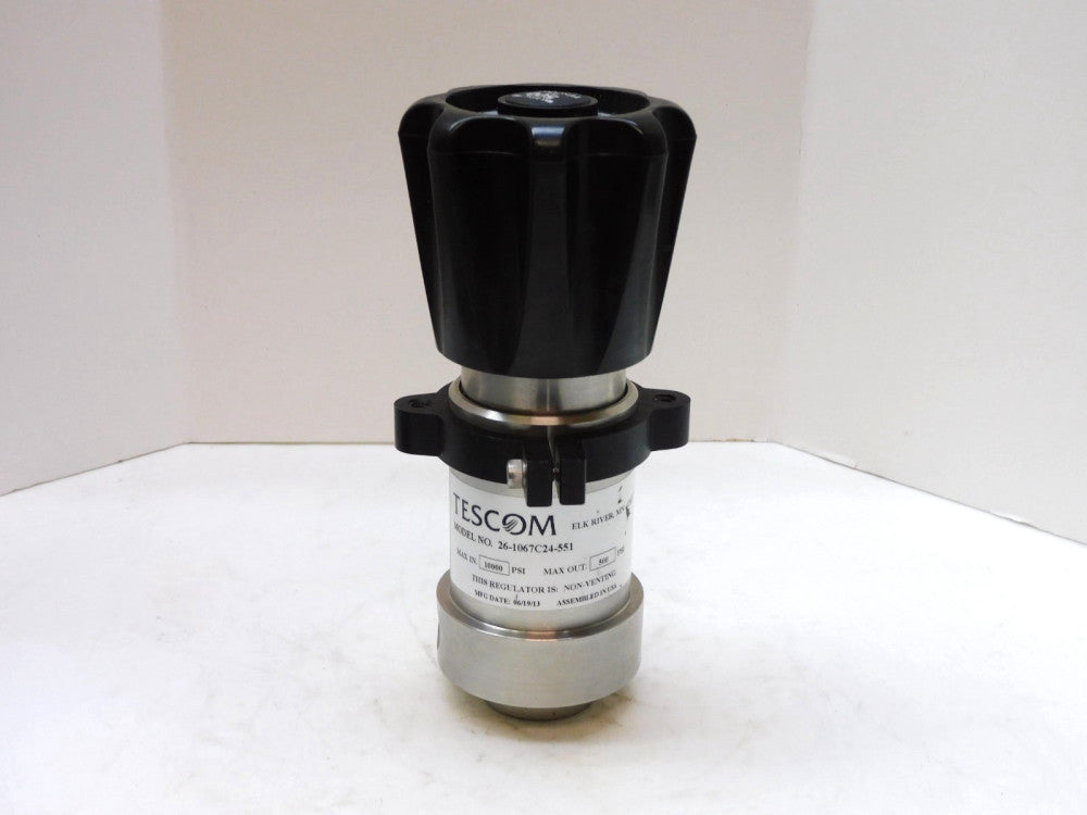 TESCOM 26-1067C24-551 Non Venting Pressure Regulator 1000Psi 1/4" npt