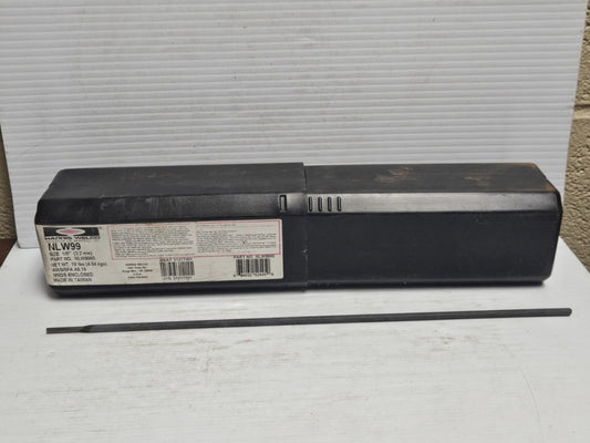 6.12LBS 93PCS HARRIS WELCO WELDING ELECTRODE NLW99 NLW9960 1/8" DIA 13-3/4" L