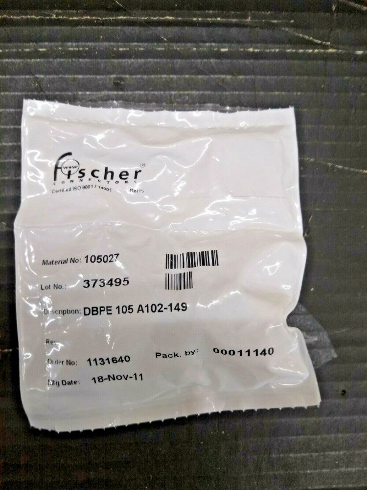 New, Fischer, DBPE105A102-149, Push-Pull Connector