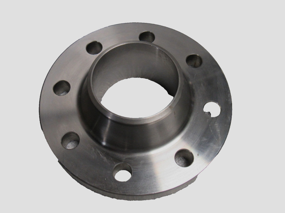 GLE F316/316L Stainless 4" Raised Face Weld Neck 8 Bolt Flange 300 B16 Sch40s