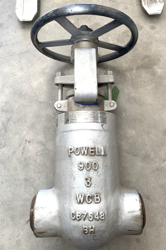 Powell Valves WCB 3.0-1903JC5GXXX Gate Valve 3"
