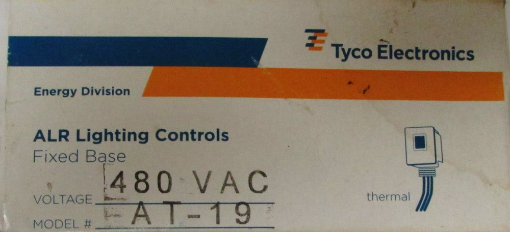 TYCO ELECTRONICS ALR Lighting AT-19 Fixed Base 480 VAC Photoelectric Sensor