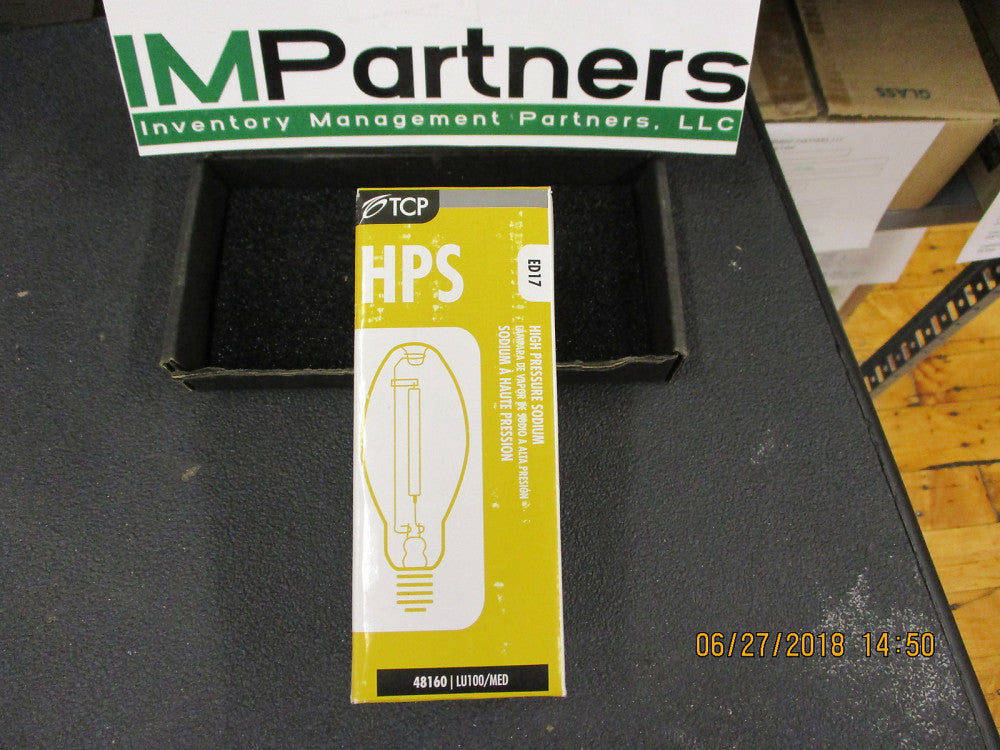 48160 TCP 100 Watt, ED17, High Pressure Sodium Bulb BRAND NEW! Lot of 11