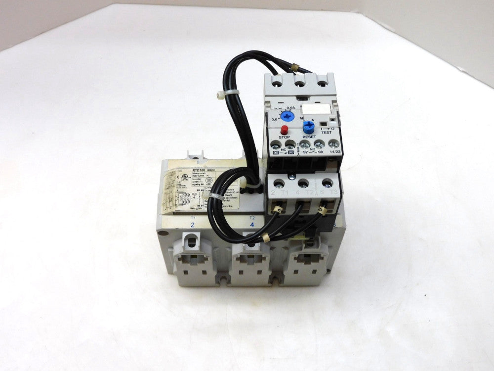 AUTOMATION DIRECT RTD180-9000 THERMAL OVERLOAD RELAY RTD32 90 0,6-0,9A