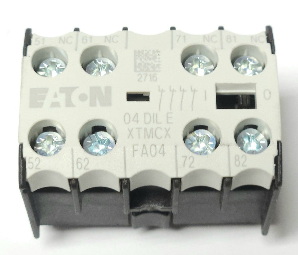 EATON XTMCXFA04 Auxiliary Contact Block Module 4 NC 04DILE