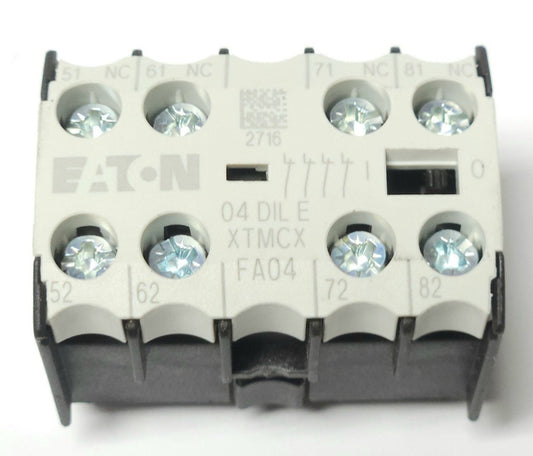 EATON XTMCXFA04 Auxiliary Contact Block Module 4 NC 04DILE