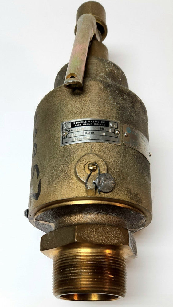 KUNKLE VALVE 83-4 Size 2 Set 25 826 CFM Set DIAMETER 2 Allied Valve