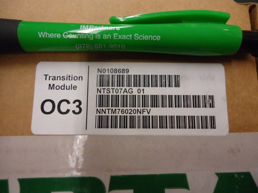 Nortel NTST07AG NORTEL BB-STP OC-3 TRANSITION MODULE. Brand New!