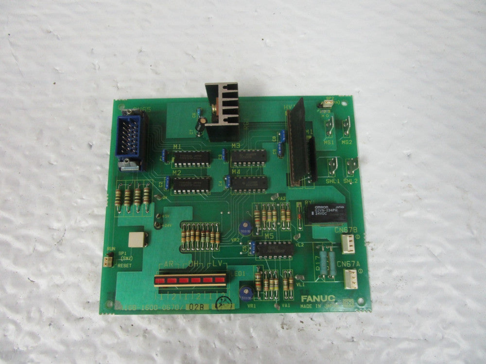 Fanuc Laser Sensing Circuit Board A16B-1600-0670/02B