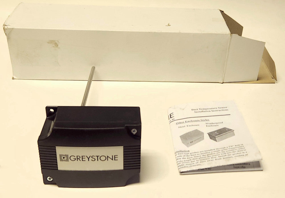 GREYSTONE TE500B12D21E6 Duct Temperature Sensor TE500 Series 24 VDC 0-10 VDC