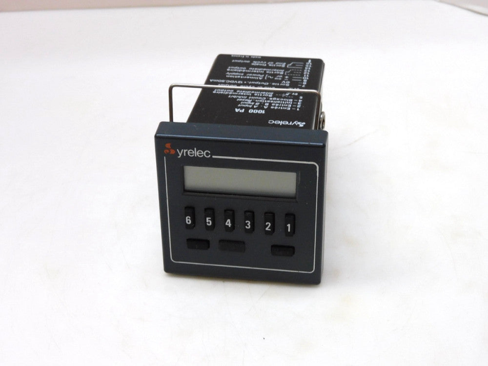 SYRELEC 1000PA PROGRAMMABLE CONTROLLER TIMER MODULE 115/230V 50/60Hz