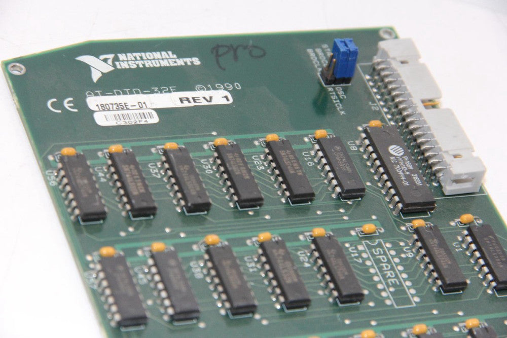 NATIONAL INSTRUMENTS 180735E-01 AT-DIO 32F ISA Digital I/O Card