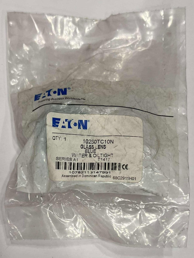 EATON CUTLER HAMMER 10250TC10N BLUE Plastic Lens
